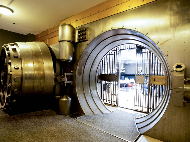 bank vault demolition