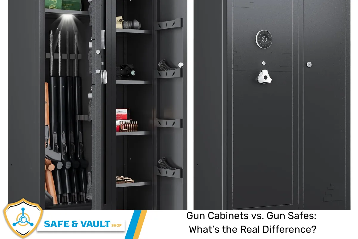 Gun Cabinets vs. Gun Safes: What’s the Real Difference?