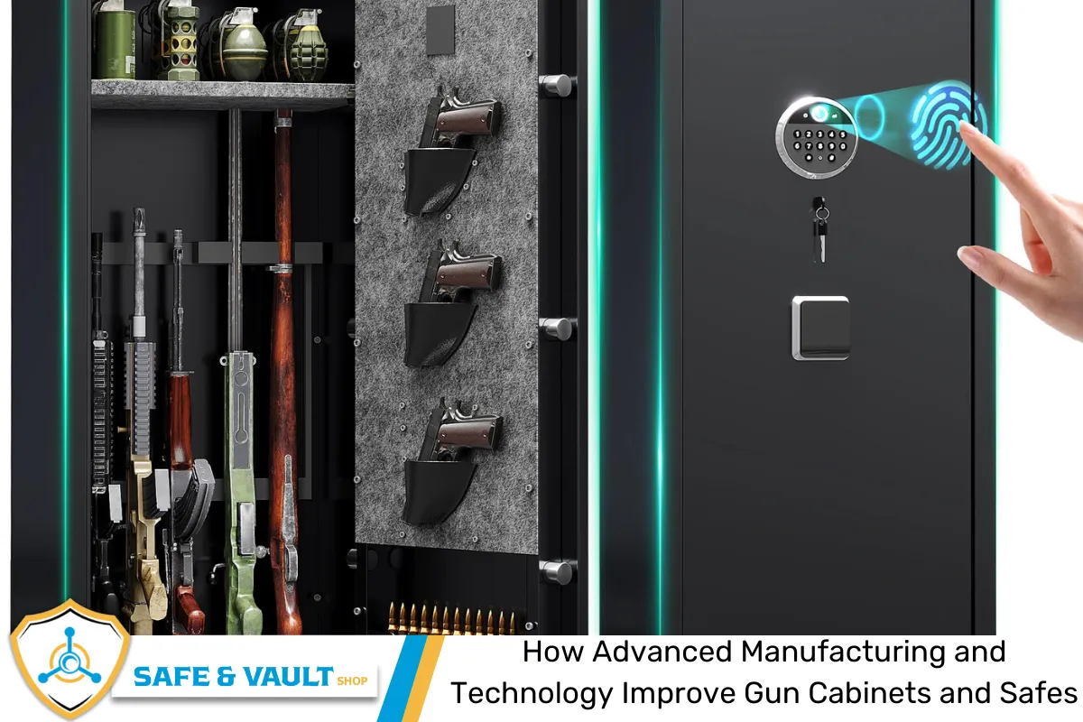 How Advanced Manufacturing and Technology Improve Gun Cabinets and Safes