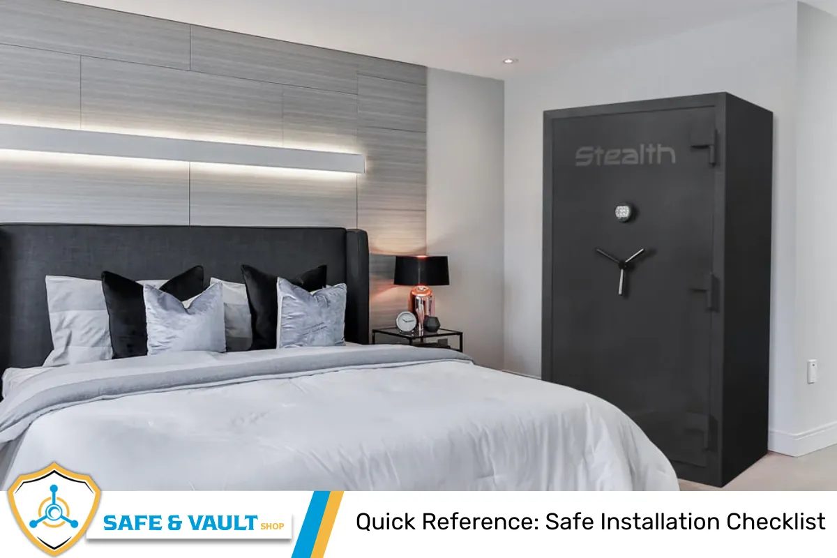 Quick Reference: Safe Installation Checklist