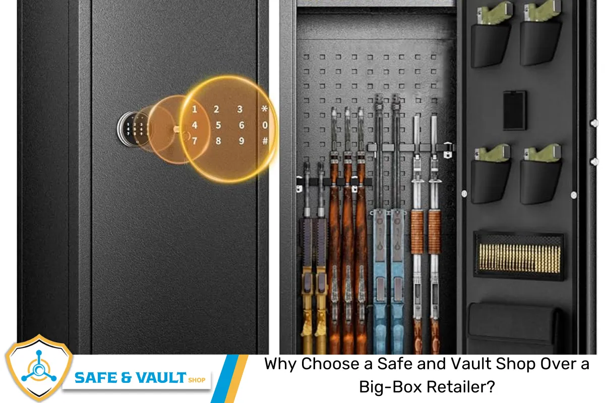 Why Choose a Safe and Vault Shop Over a Big-Box Retailer?