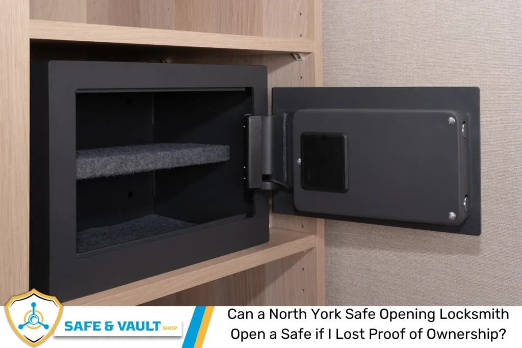 Can a North York Safe Opening Locksmith Open a Safe if I Lost Proof of Ownership