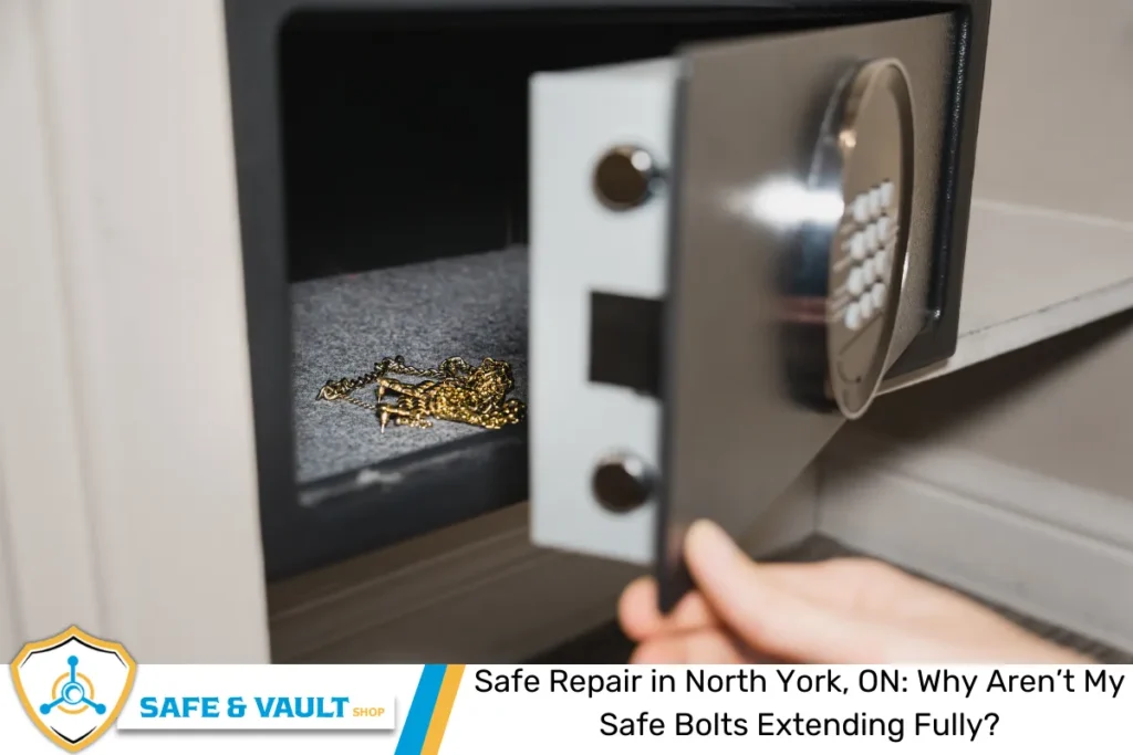 Safe Repair in North York, ON Why Aren’t My Safe Bolts Extending Fully