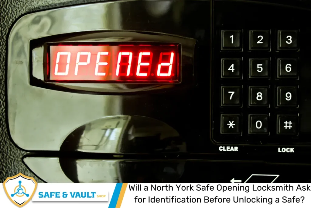 Will a North York Safe Opening Locksmith Ask for Identification Before Unlocking a Safe