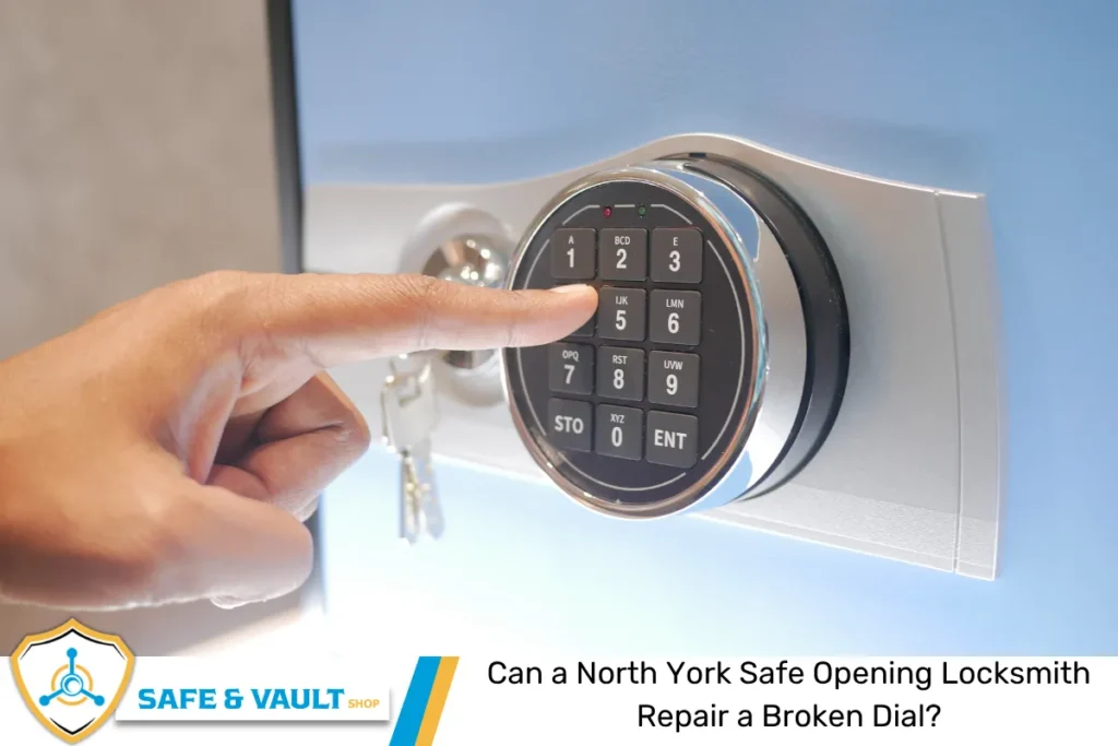 Can a North York Safe Opening Locksmith Repair a Broken Dial