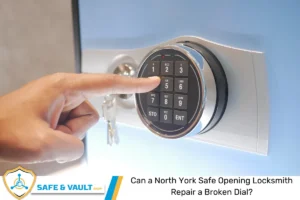 Can a North York Safe Opening Locksmith Repair a Broken Dial
