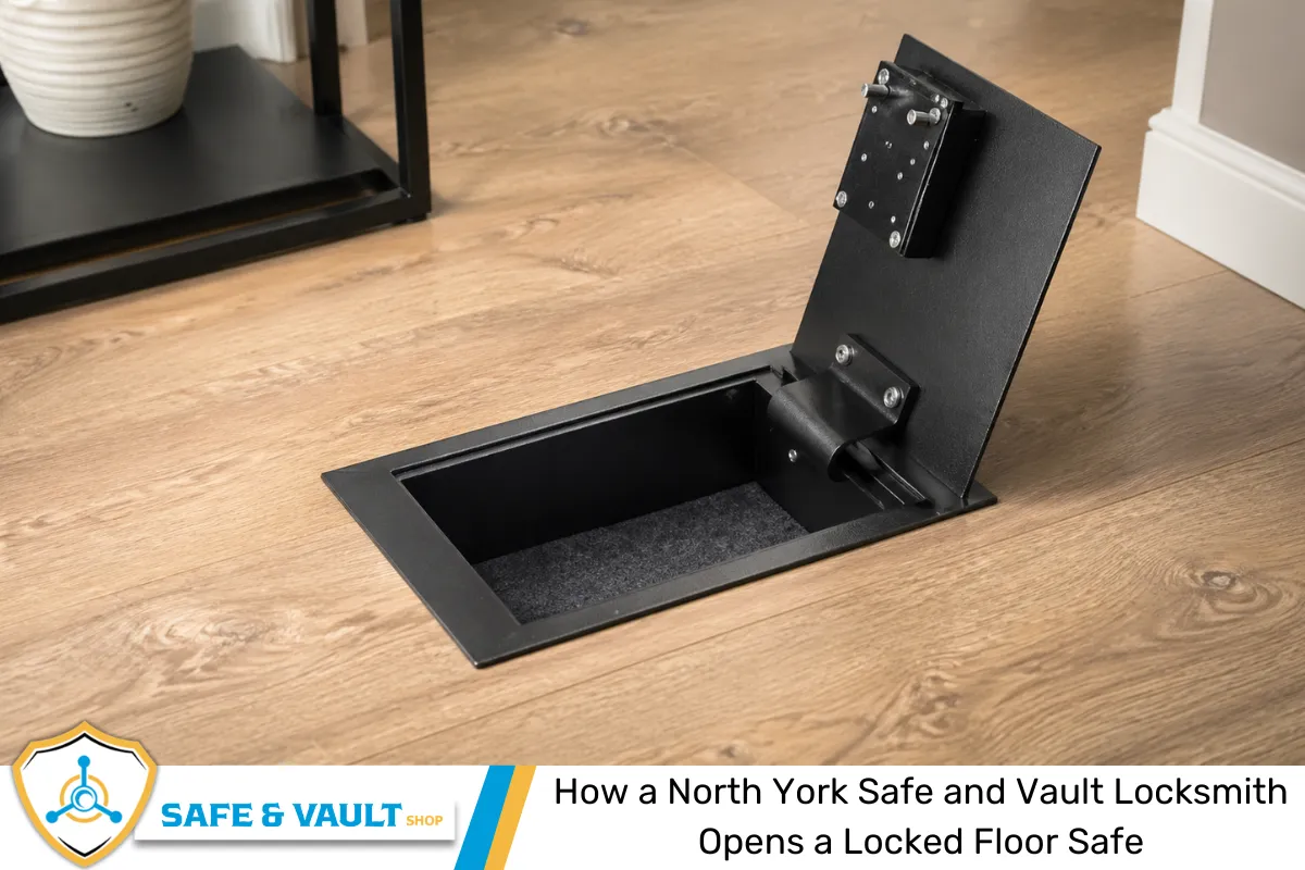 How a North York Safe and Vault Locksmith Opens a Locked Floor Safe