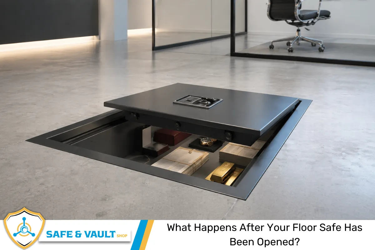 What Happens After Your Floor Safe Has Been Opened?